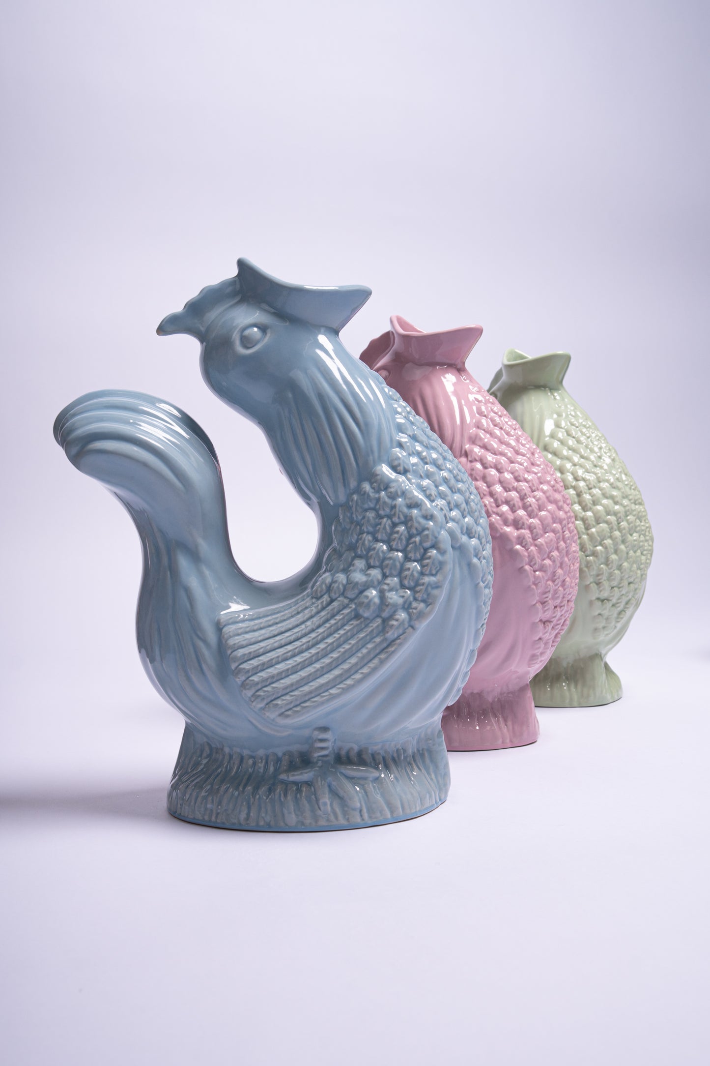 Kikrigluck Karaffe Hellblau