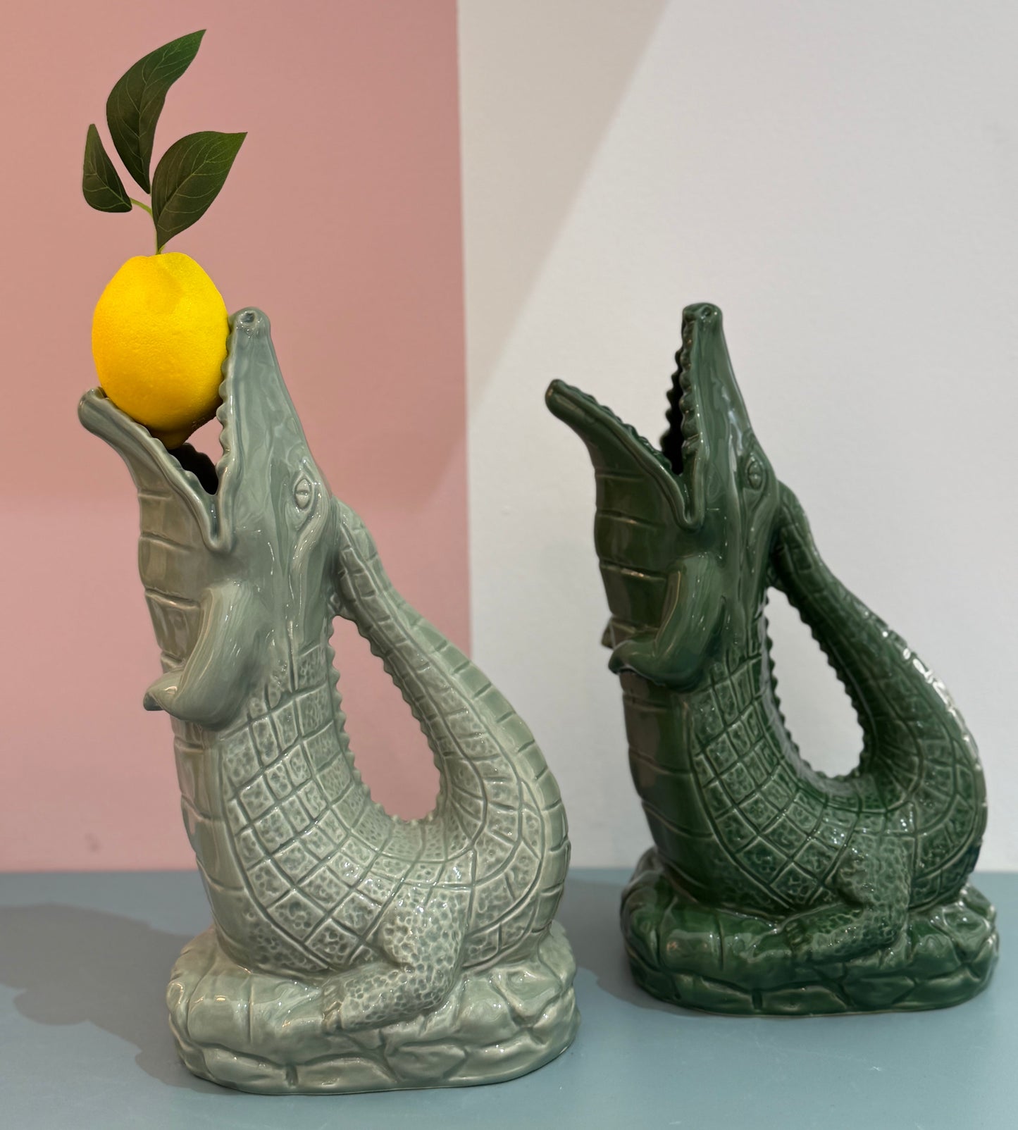 Krokigluck Karaffe | Dunkelgrün