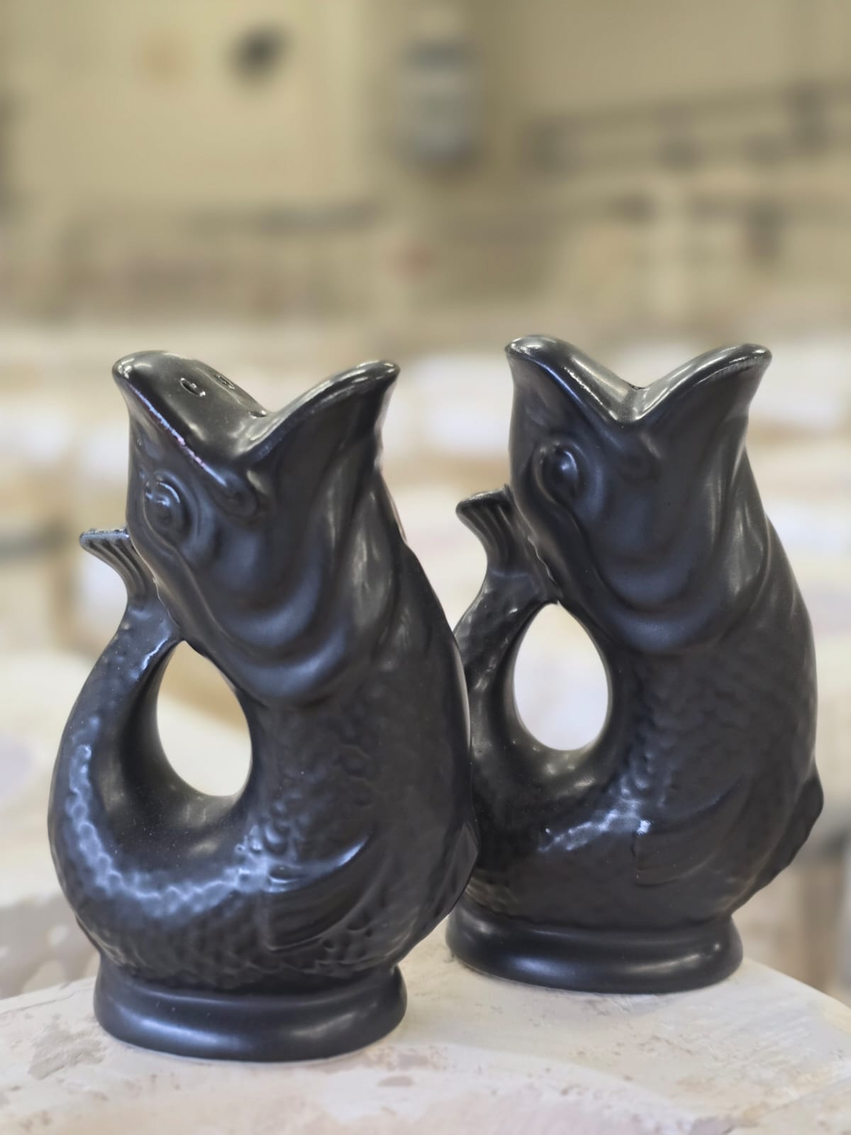 Salz und Pfefferstreuer | Schwarz Matt