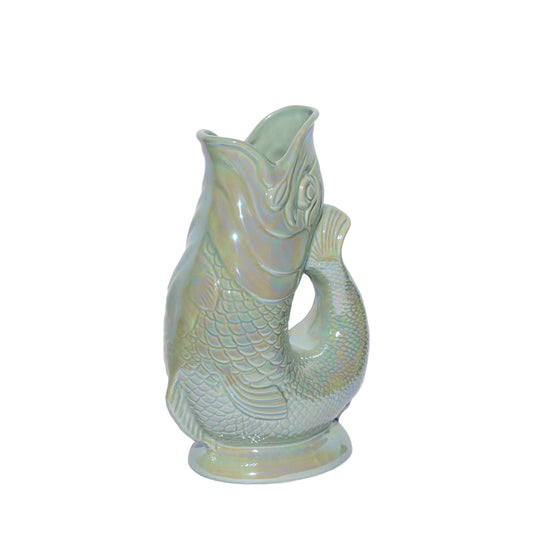 Gluckigluck Carafe | Sage Green Shimmering