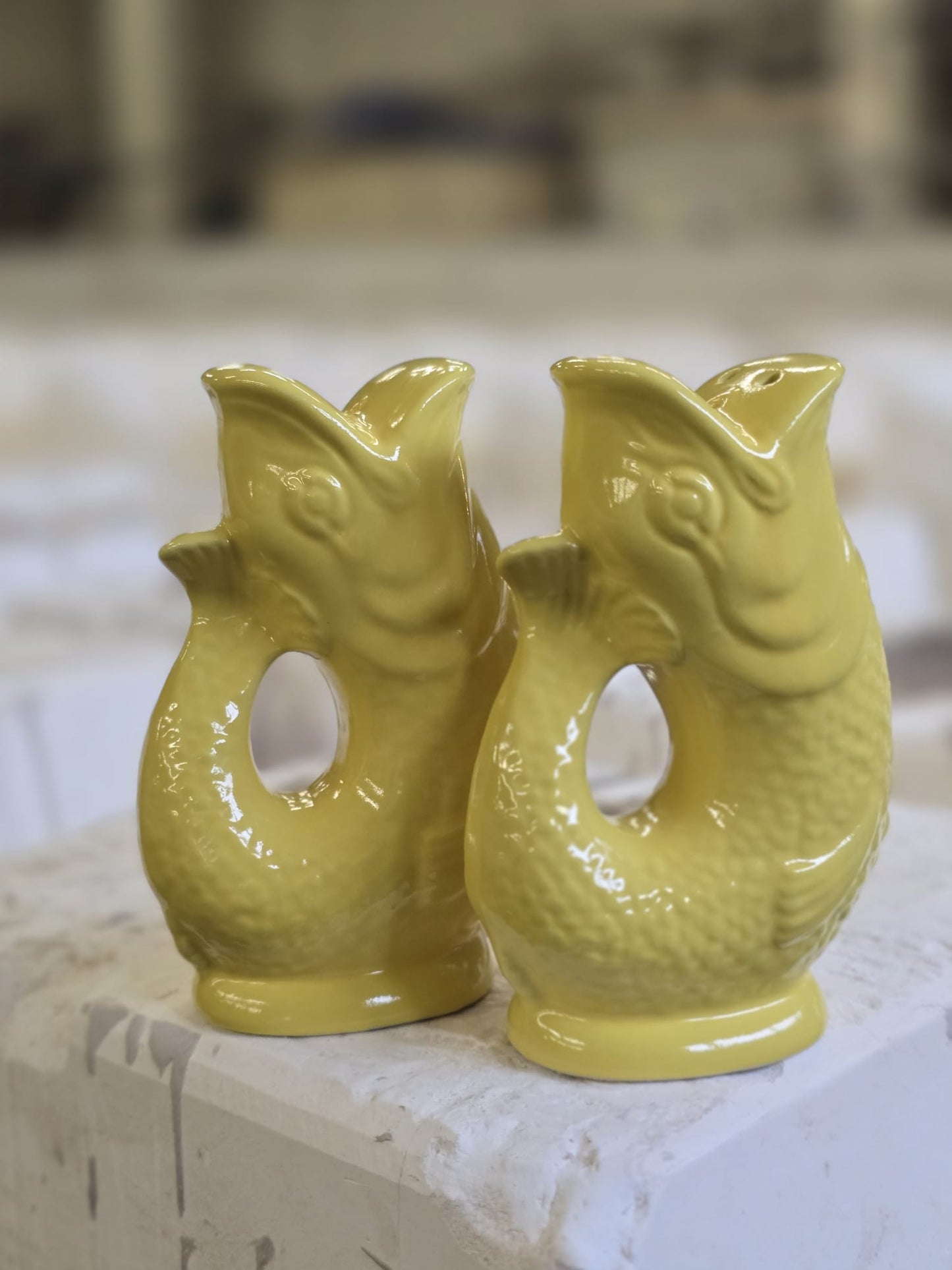 Salz und Pfefferstreuer | Zitronengelb