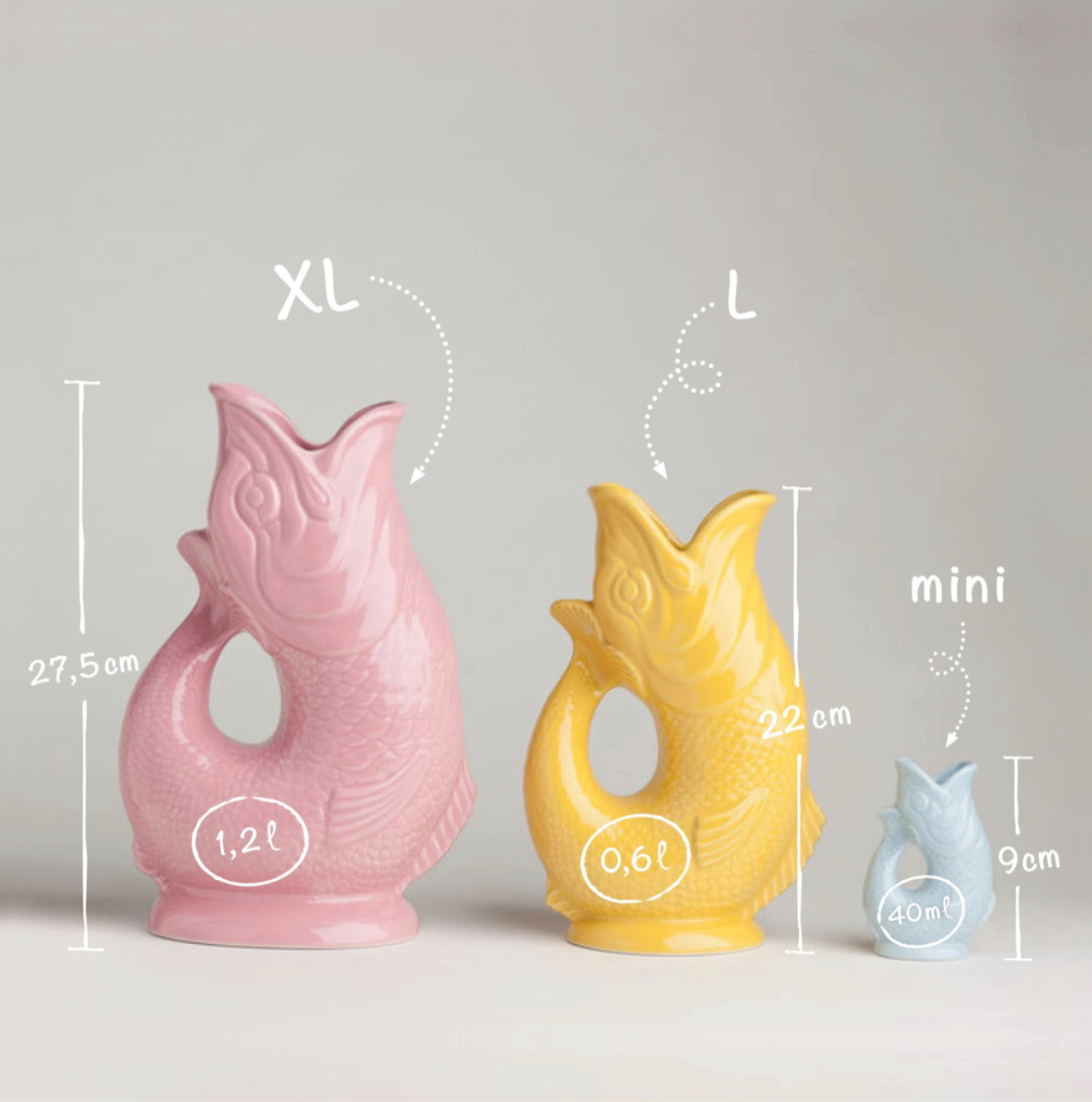 Gluckigluck Karaffe | Rosa