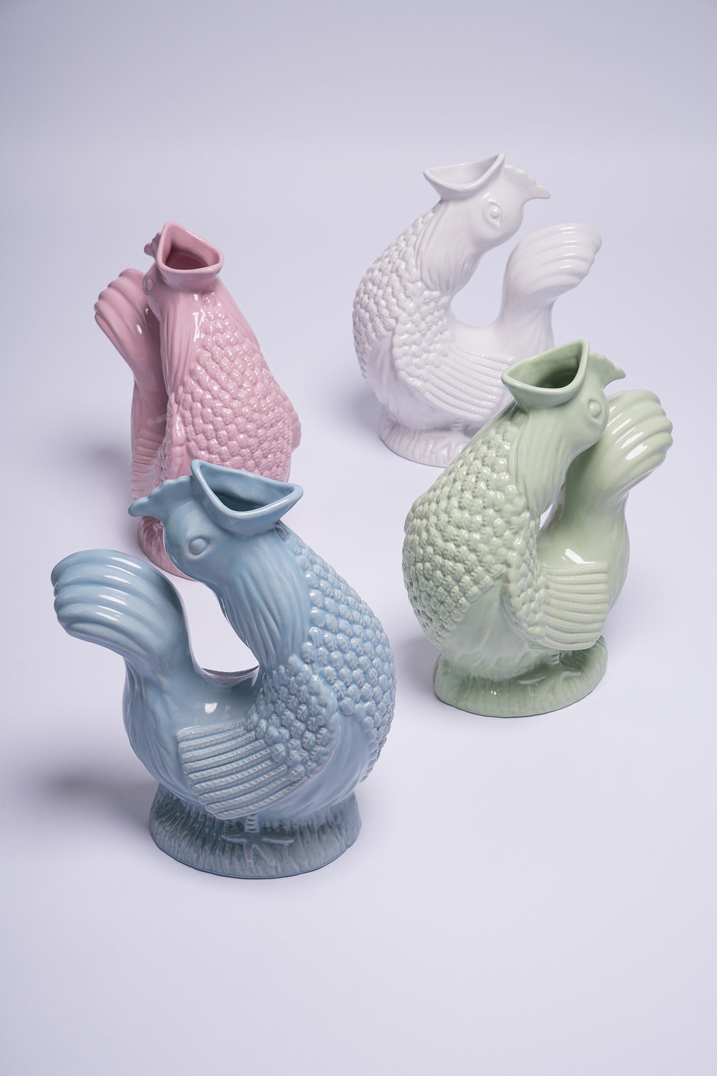 Kikrigluck Karaffe Weiß