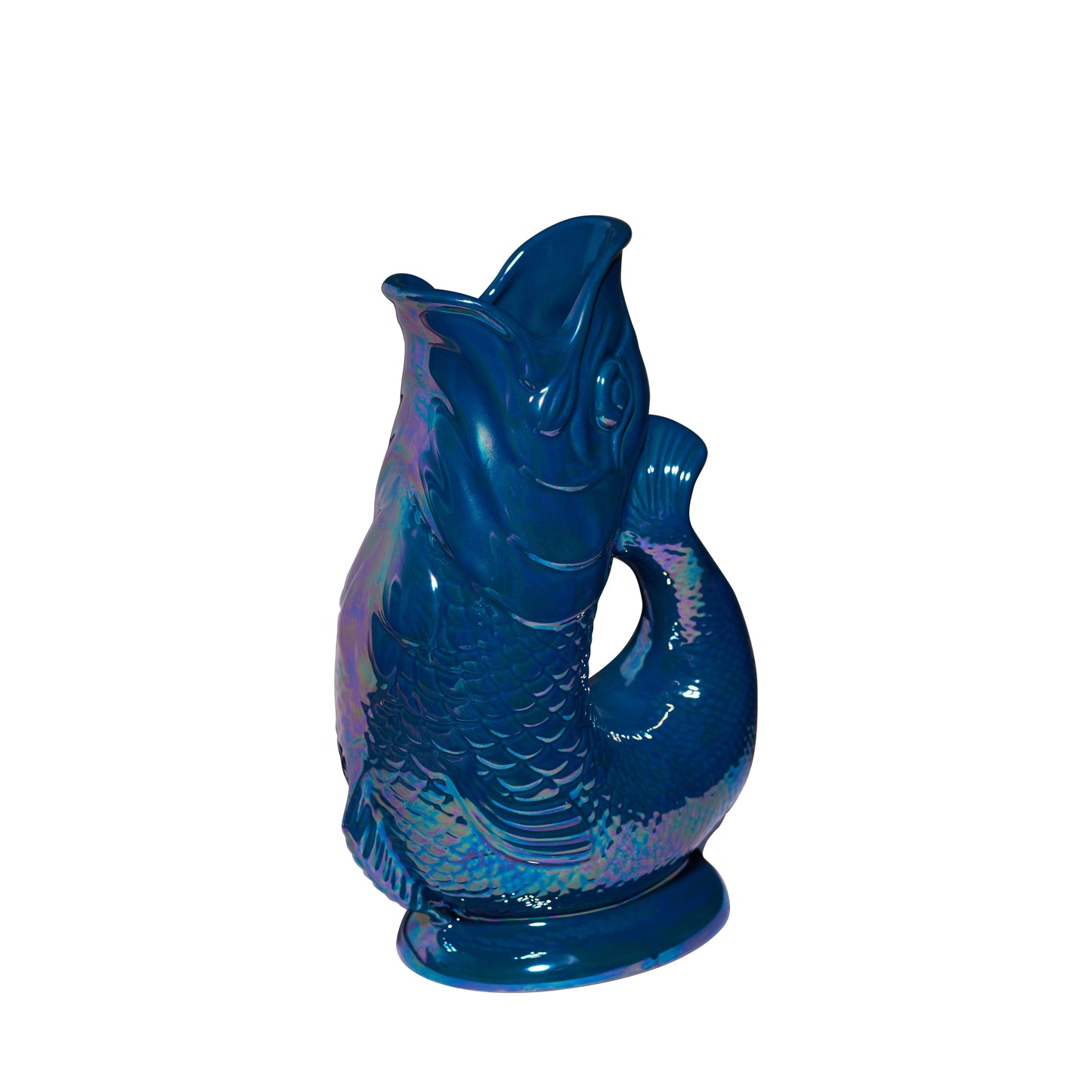 Gluggle Jug | Bleu pétrole scintillant