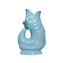 Load image into Gallery viewer, Eau de Nil Lustre Gluckigluck Karaffe original Gluggle Jug