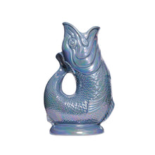 Charger l&#39;image dans la visionneuse de la galerie, Denim Lustre Gluckigluck Gluggle Jug Vase