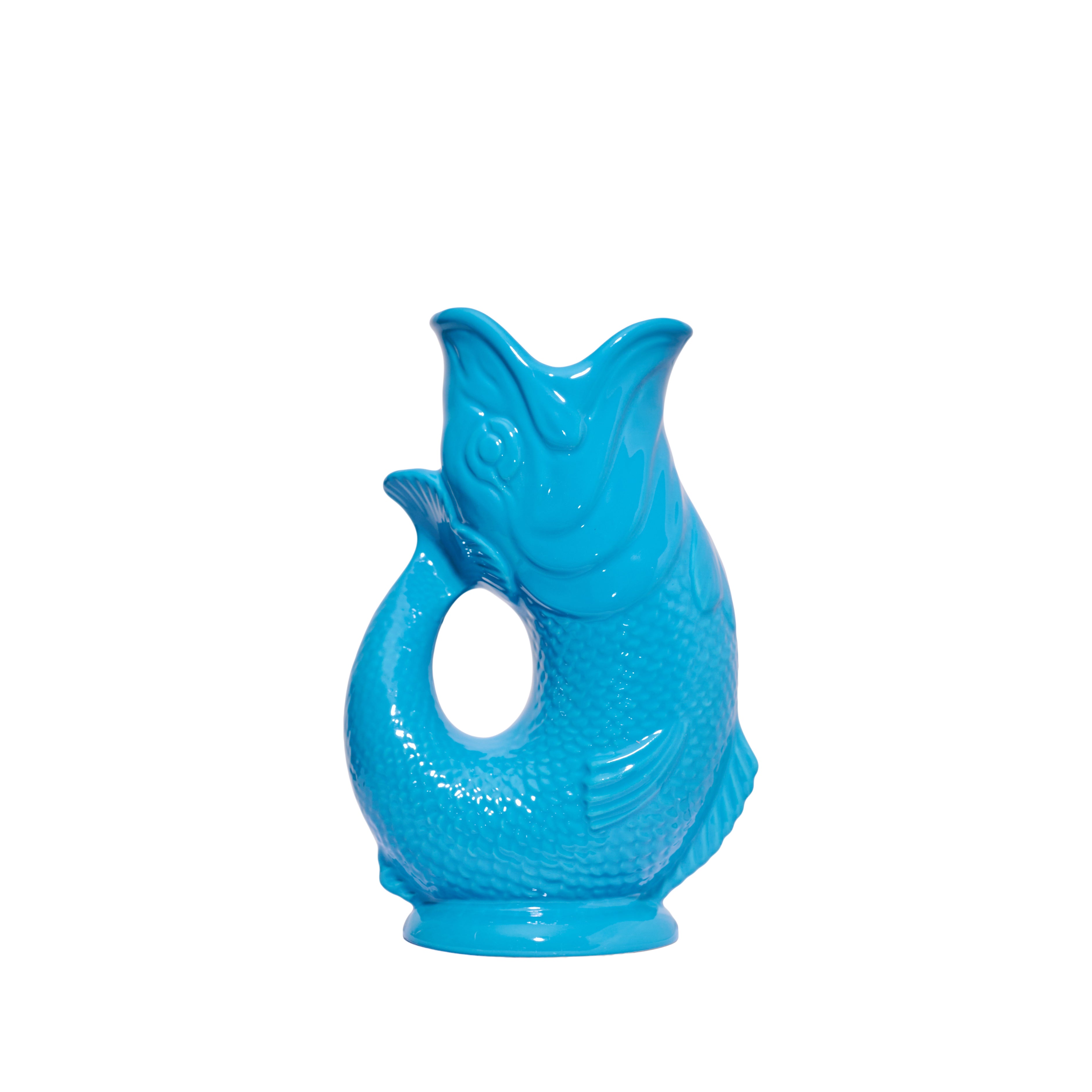 La carafe originale Gluckigluck, Gluggle Jug | Turquoise scintillant