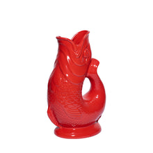 Load image into Gallery viewer, Red Gluckigluck Gluggle Jug