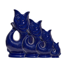 Load image into Gallery viewer, Dark blue Gluckigluck Gluggle Jug