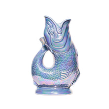 Charger l&#39;image dans la visionneuse de la galerie, Denim Lustre Gluckigluck Gluggle Jug Vase