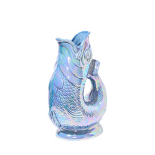 Charger l&#39;image dans la visionneuse de la galerie, Denim Lustre Gluckigluck Gluggle Jug Vase