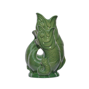 Gluckigluck - Carafe En Céramique Originale Guggle Jug Anglais - Poissons Glougloutants