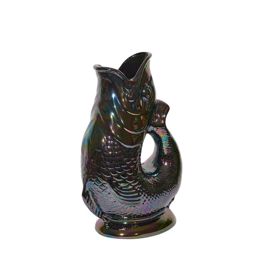 Gluckigluck Karaffe | Schwarz Schimmernd XL