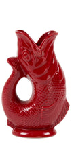 Load image into Gallery viewer, Cranberry Gluckigluck Karaffe | Gluggle Jug Vase Original