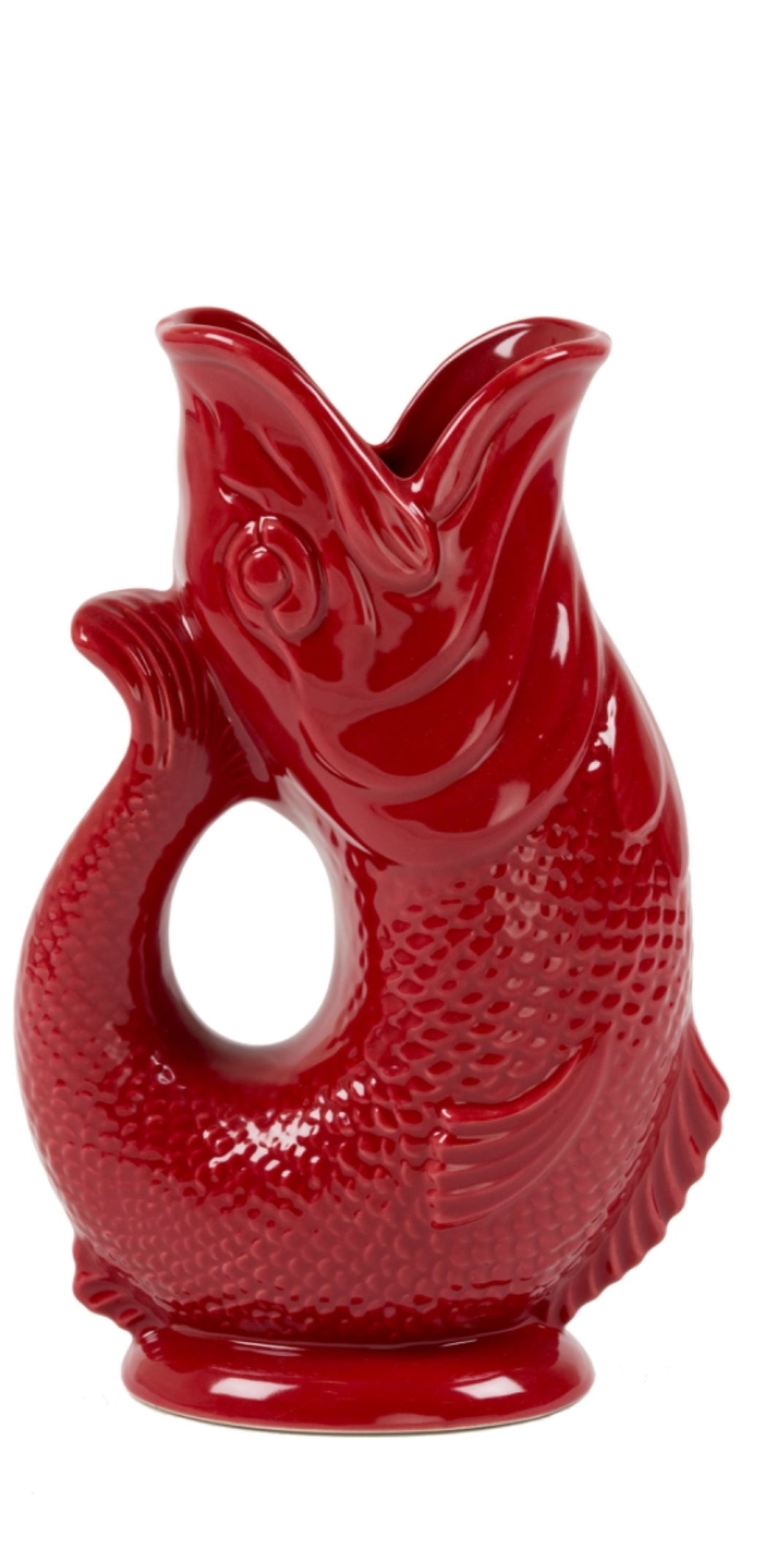 Cranberry Gluckigluck Karaffe | Gluggle Jug Vase Original