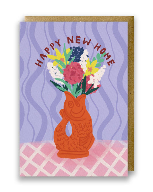 Aufklappbare Grußkarte | Happy New Home