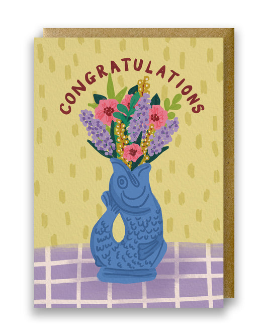 Aufklappbare Grußkarte | Congratulations