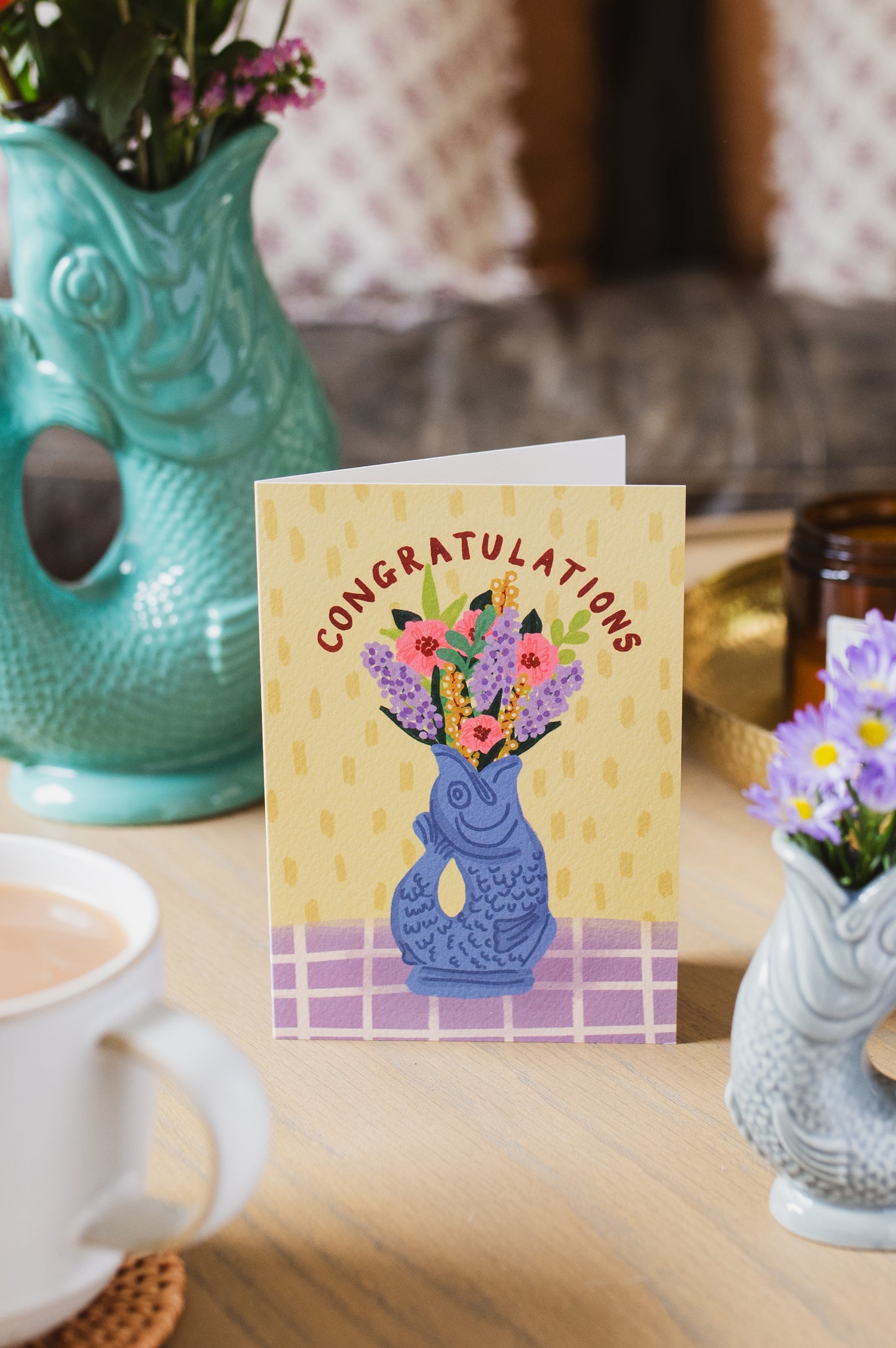 Aufklappbare Grußkarte | Congratulations