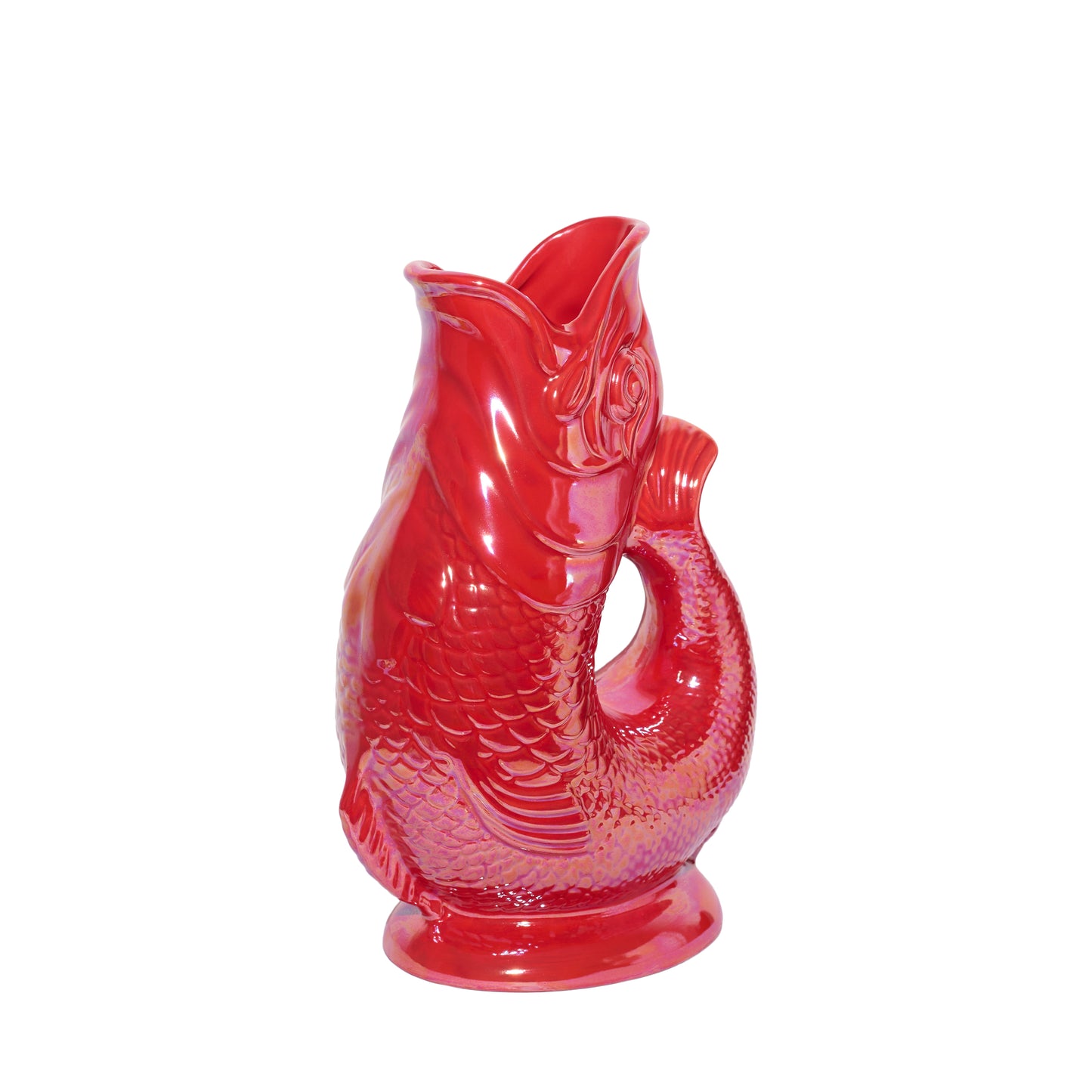 Gluckigluck Karaffe | Rot Schimmernd