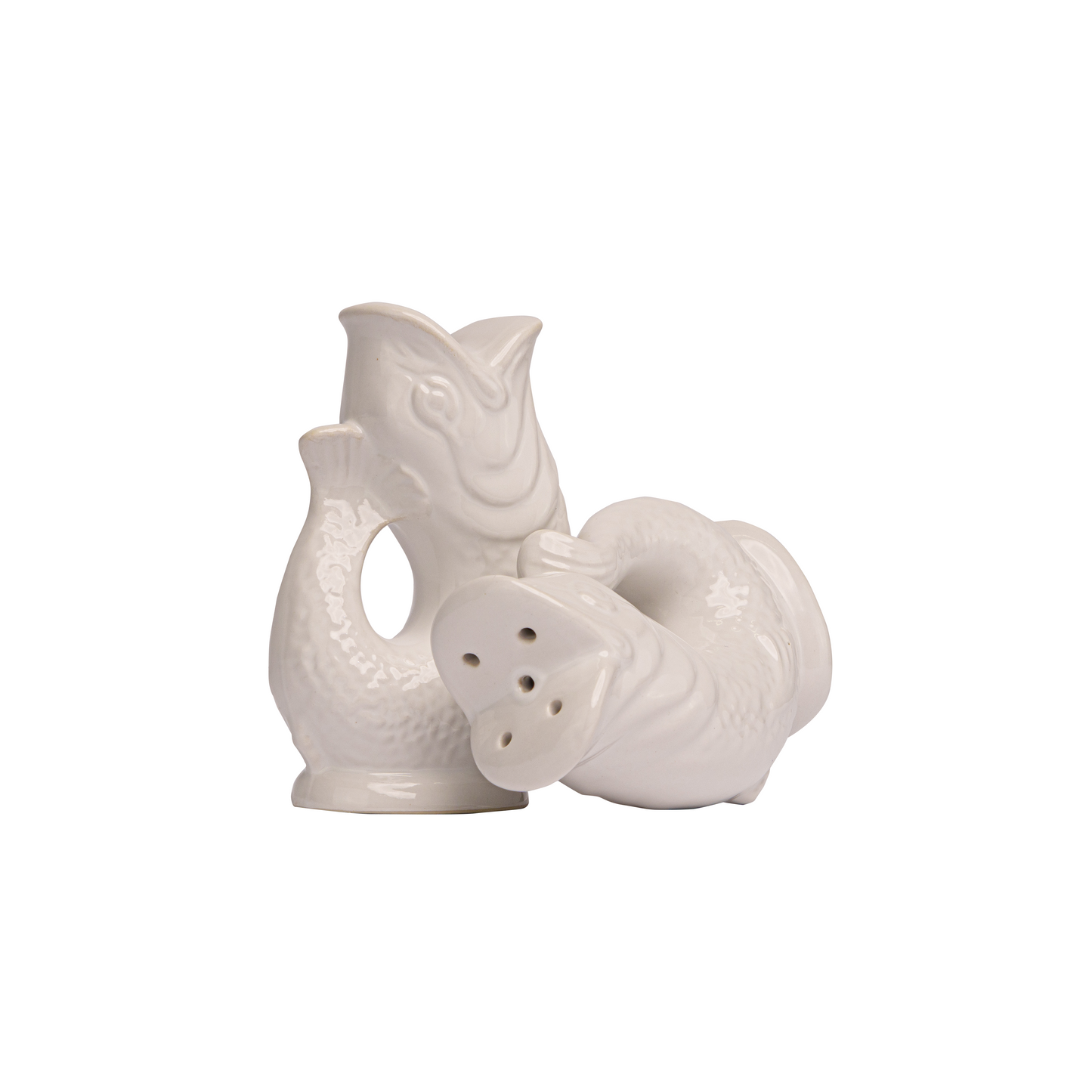 Salt and pepper shaker | White