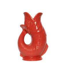 Load image into Gallery viewer, Red Gluckigluck Gluggle Jug