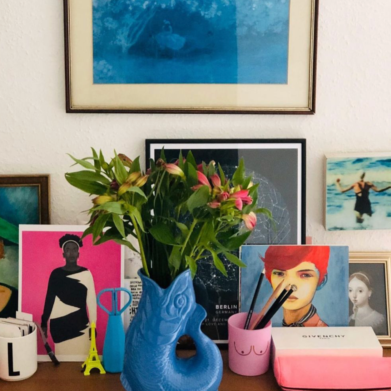 Gluckigluck Karaffe | Meeresblau