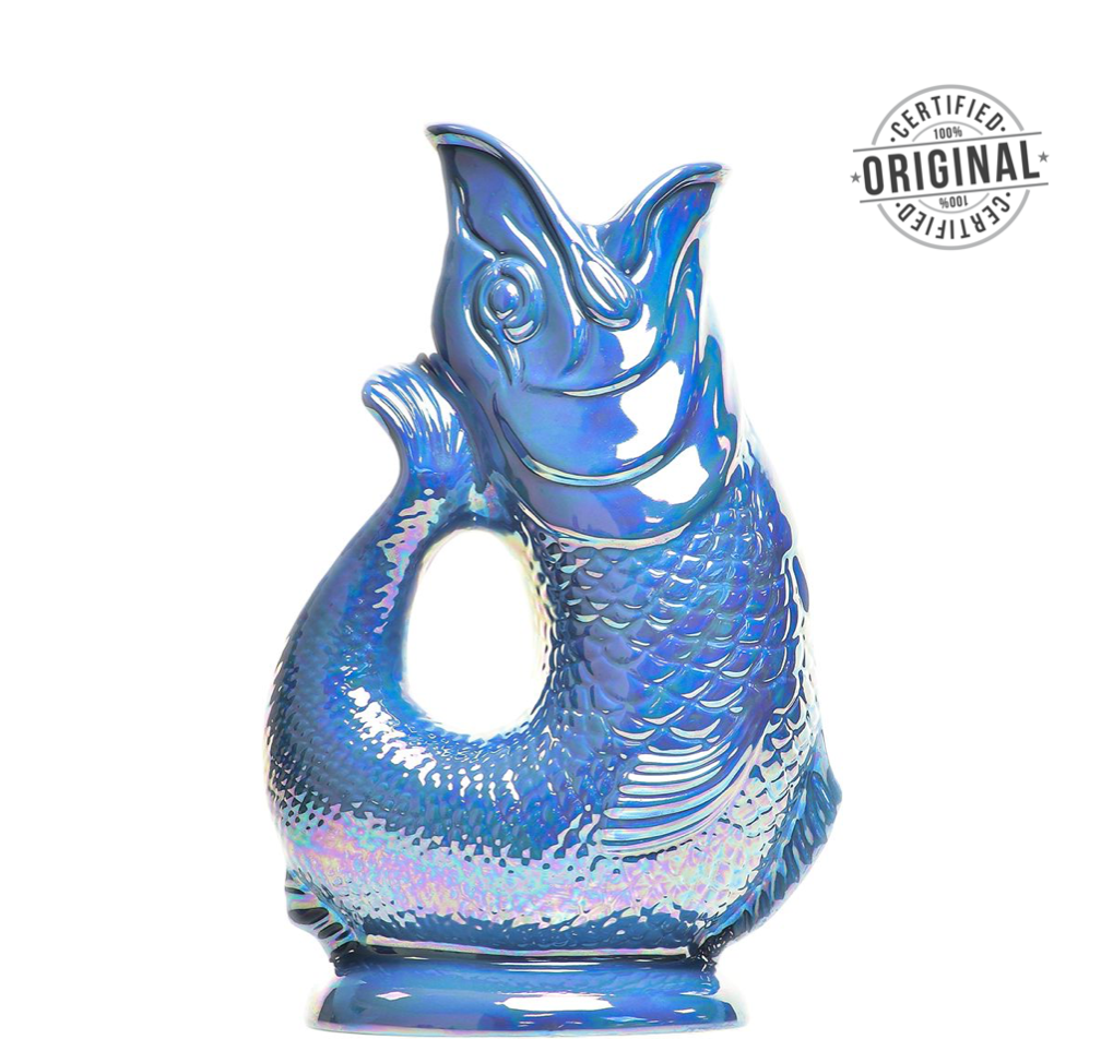 Gluckigluck Caraffa | Blu Marino Scintillante
